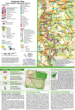 Lade das Bild in den Galerie-Viewer, Premium Leporello Wanderkarte - Der Bergische Weg