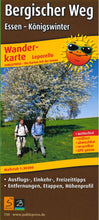 Lade das Bild in den Galerie-Viewer, Premium Leporello Wanderkarte - Der Bergische Weg